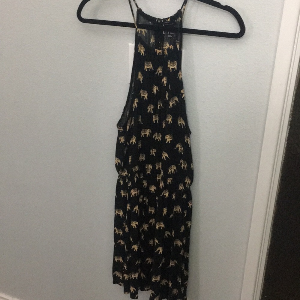 Halter elephant dress